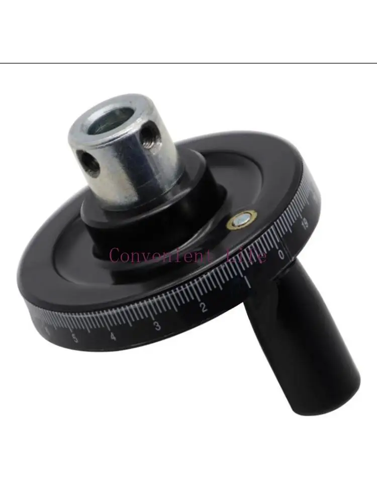 L1EE قطع غيار عجلة اليد الباكليت الصلبة عجلة اليد مع مقبض دوار ضياء 10x63 مللي متر مقياس آلة طحن عقارب