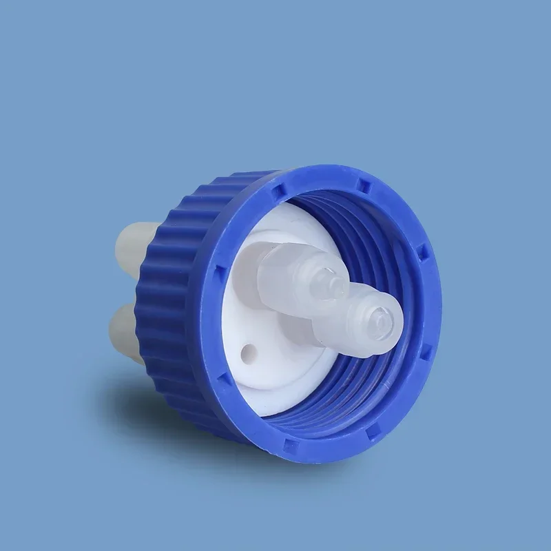 Special feeding bottle cap for fermentation tanks/GL45 porous hole cap