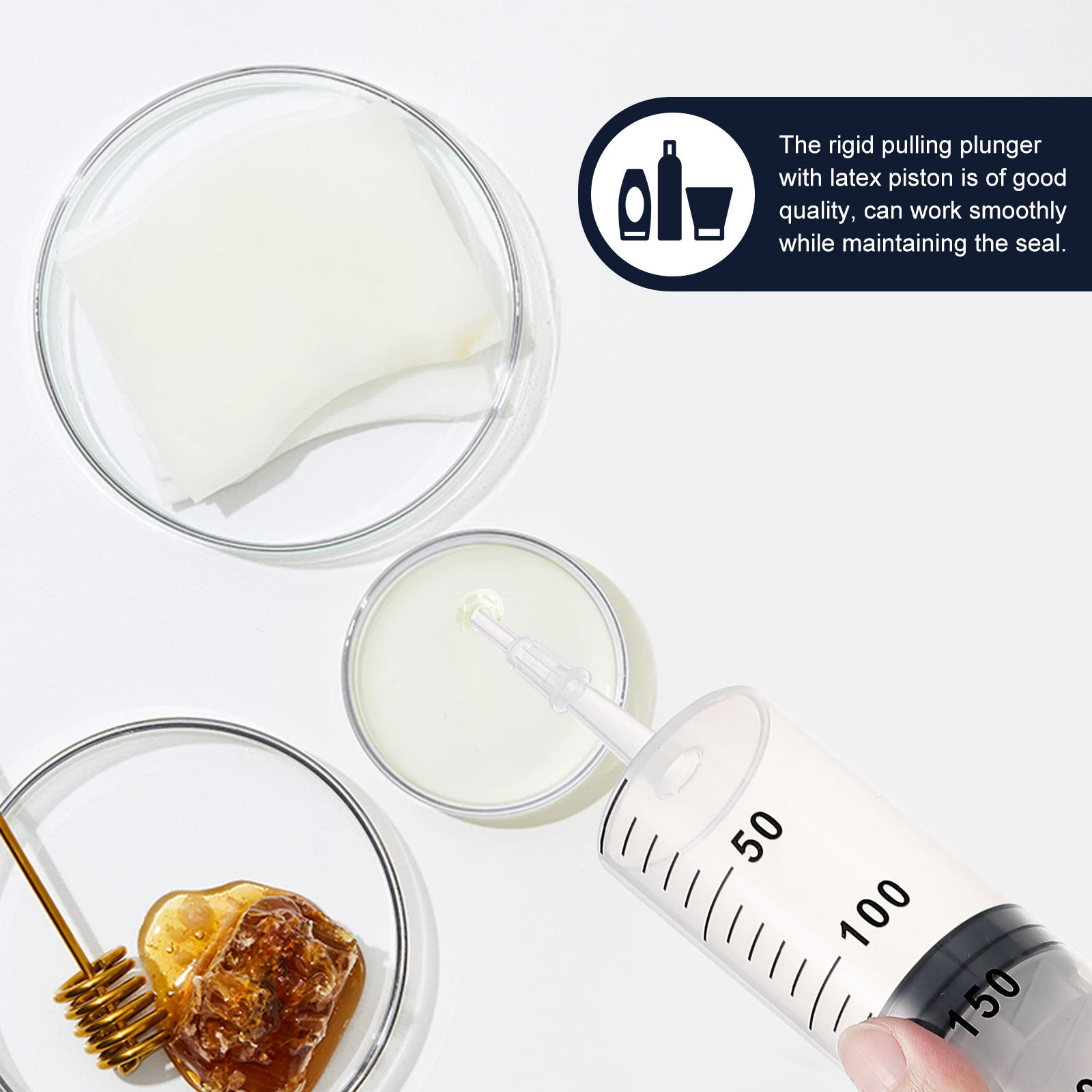 

Pacifier Type Syringe Feeder Injection Tube Disposable Baby Water with Measurement Milk