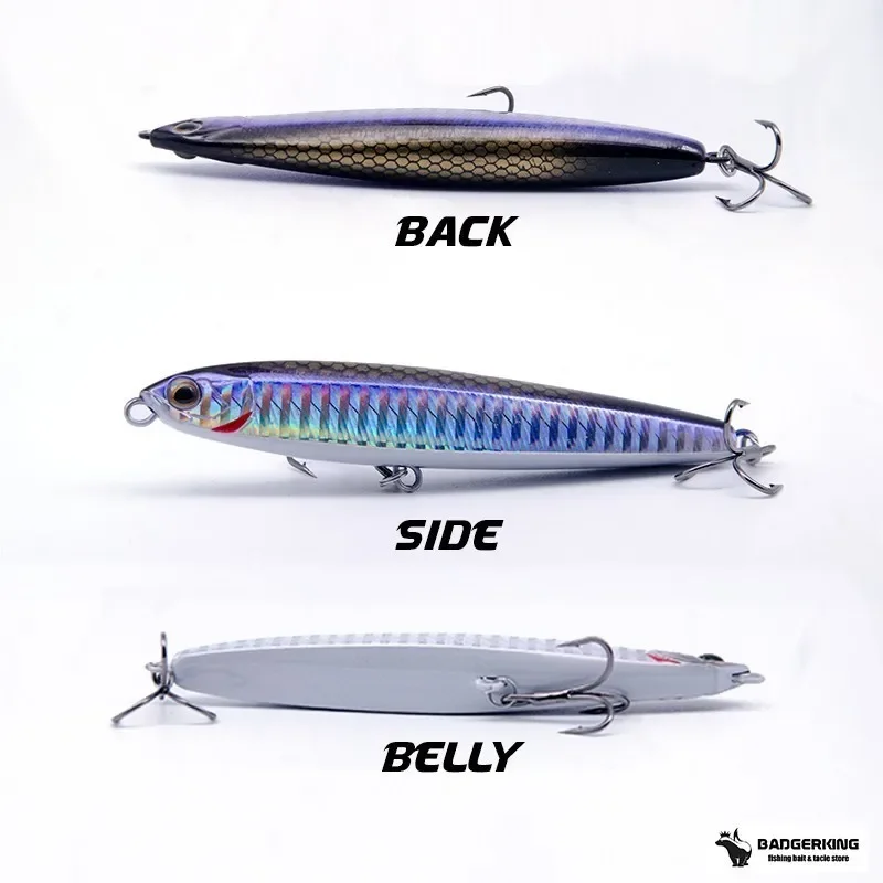Wobbler para jigging – Cebo duro artificial con forma de pececillo - imagen 4