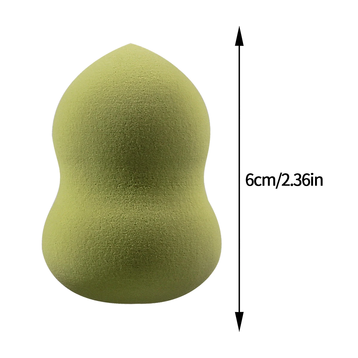 10 個スーパーソフト大型メイクスポンジ美容卵ドライとウェット両用ポータブル旅行メイクツール初心者向け