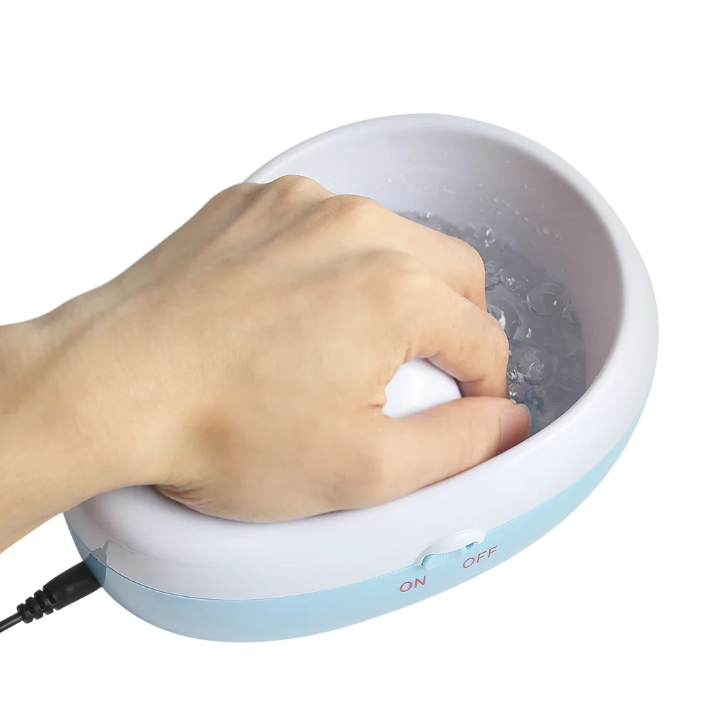 Electric Nail Soaking Bowl,Faster Soak Off Gel Nail Polish Remover Bowl-Heated Manicure Bowl Nail Polish Remover Tool
