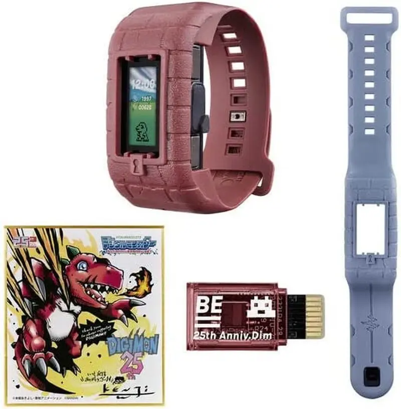 Bandai Vital Bracelet Digital Monster Demon Slayer 25th Anniversary My Hero Academy Set Life Bracelet Be Virtual Pet Watchs