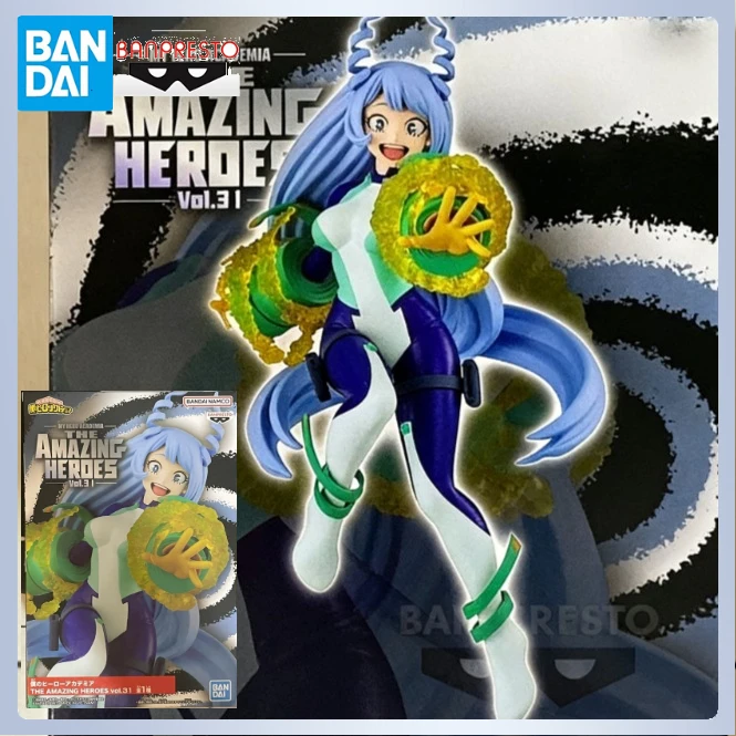 

In Stock Bandai Banpresto My Hero Academia Mina Ashido Tah Original Action Figure Figurine Ornaments AS
