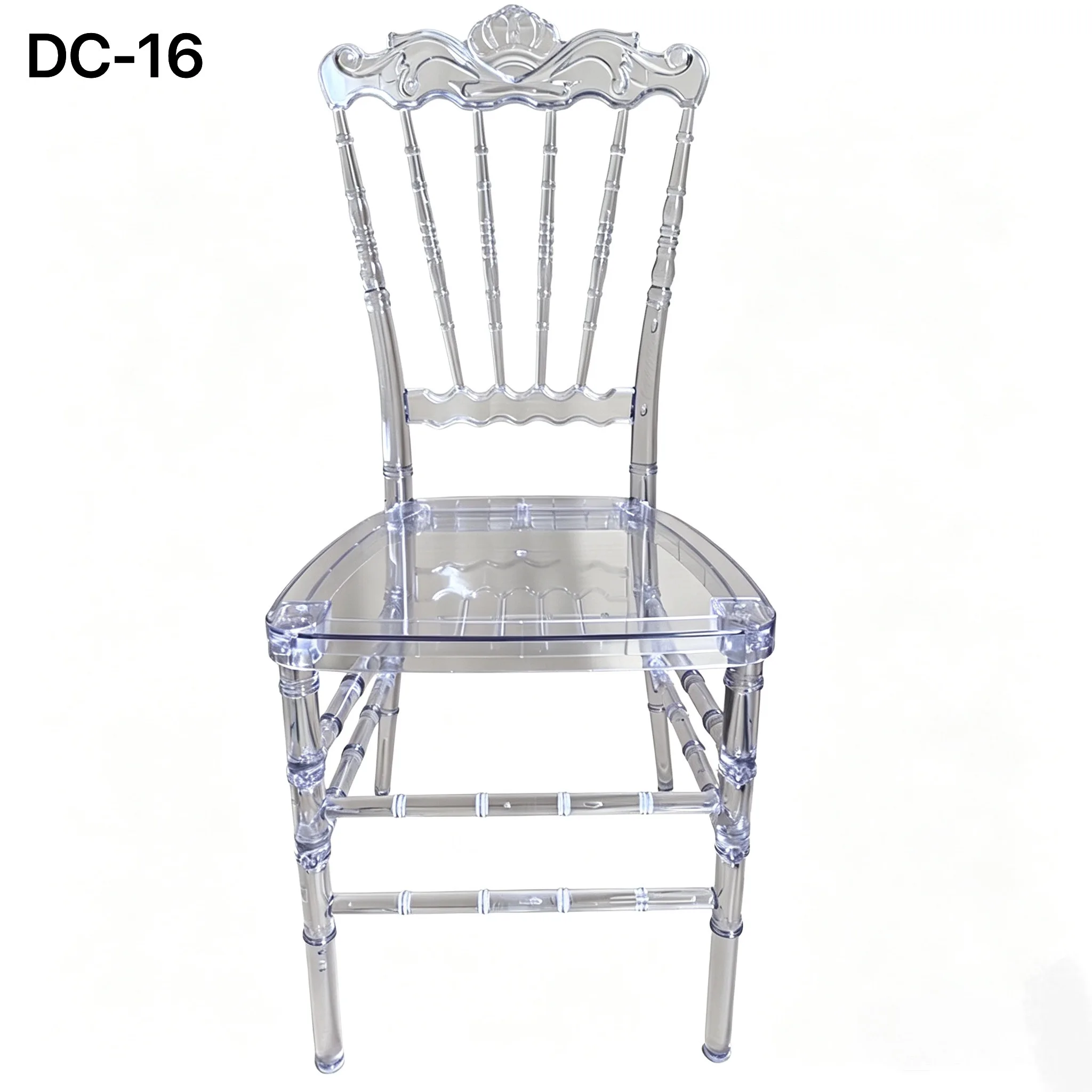 Wholesale Wedding Party Clear Acrylic Chair Outdoor Banquet Event Crystal Transparent Chairs