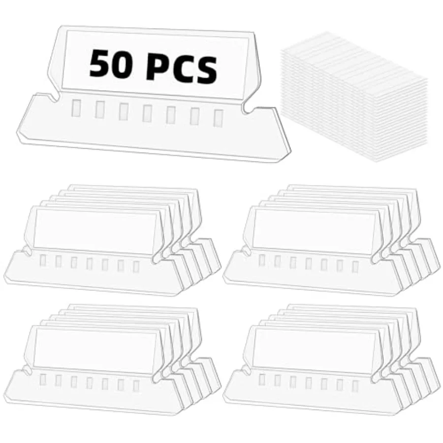 

File Folder Tabs 50 Sets Hanging File Folder Labels Tabs and Inserts for Hanging Files Folders
