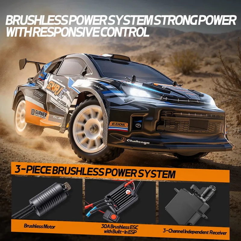Sanyao SY1204PRO 1/12 Brushless RC Rally Car 2.4G Full Proportional 4WD Drift Car With Gyroscope High Speed Remote Control Vehic