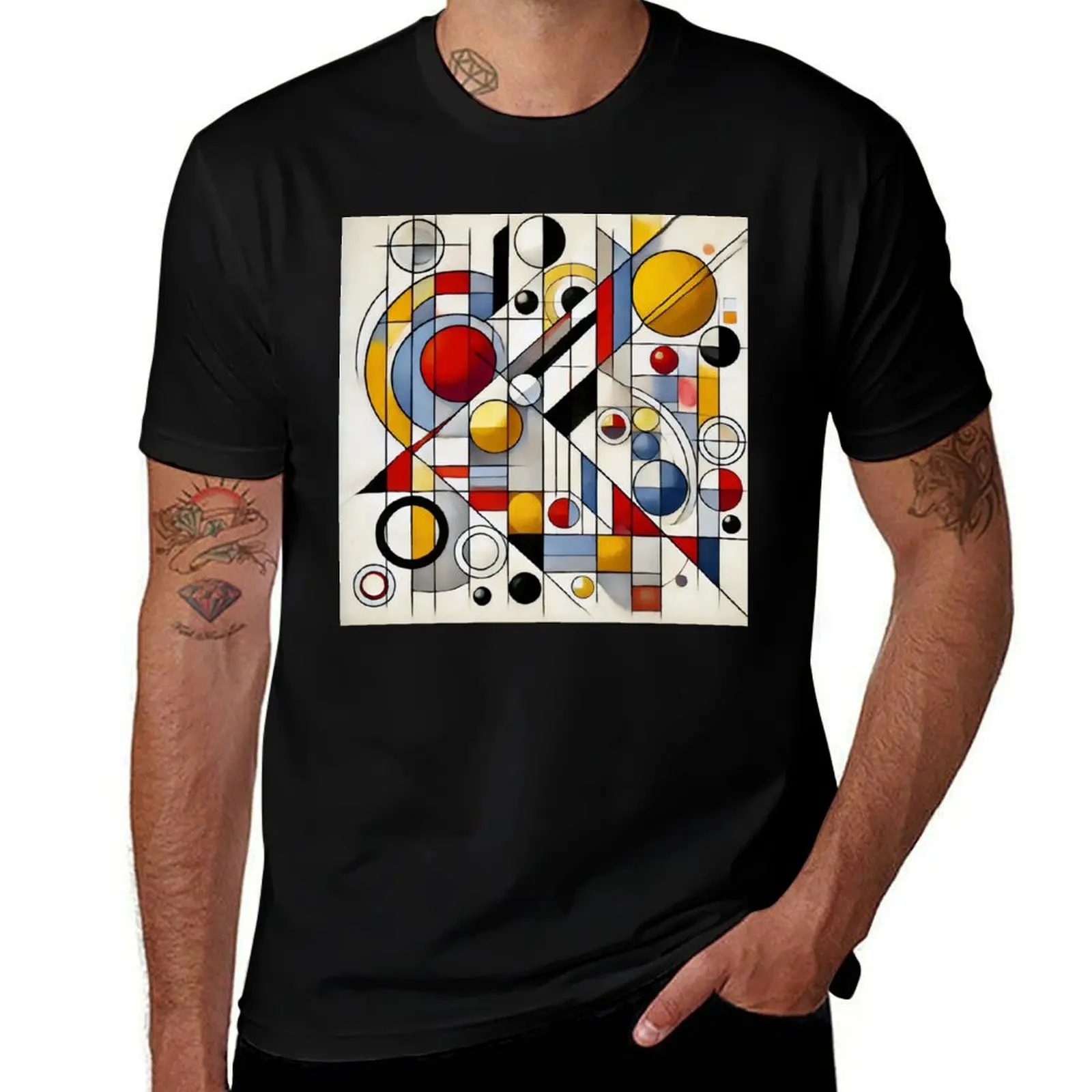 

Wassily Kandinsky Shapes Composition T-Shirt man graphic t shirt t shirt man designer funny t shirts man T-shirt