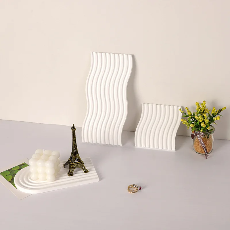 Modern Minimalist Gypsum Jewelry Tray Tableware Food Photography Prop Decor Background