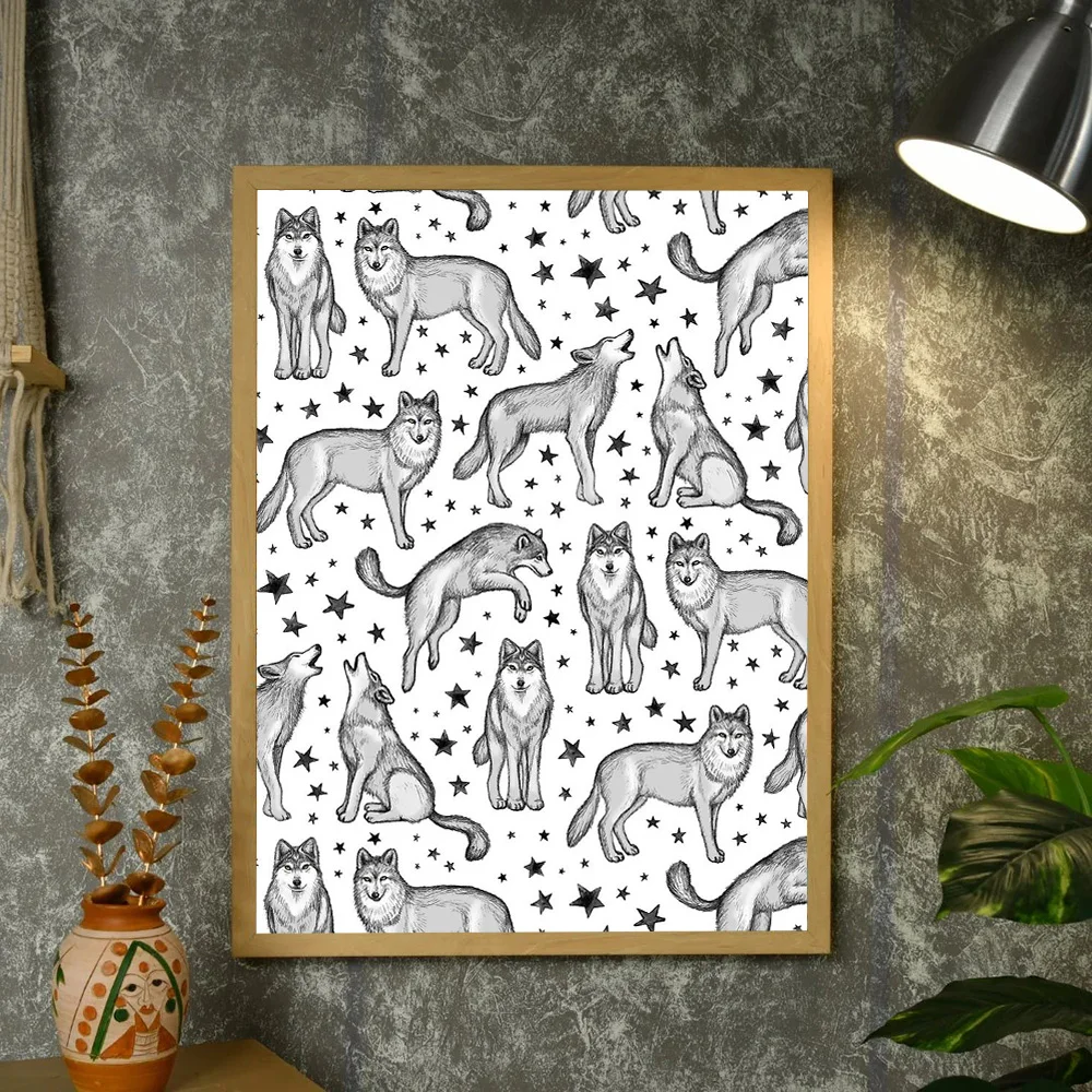 غير المؤطرة خمر دودة الكتب التنين قماش جدار الفن الخيال ديكور ديكور المنزل هدية أنيمي المشارك غرفة الديكور جمالية باردة #4