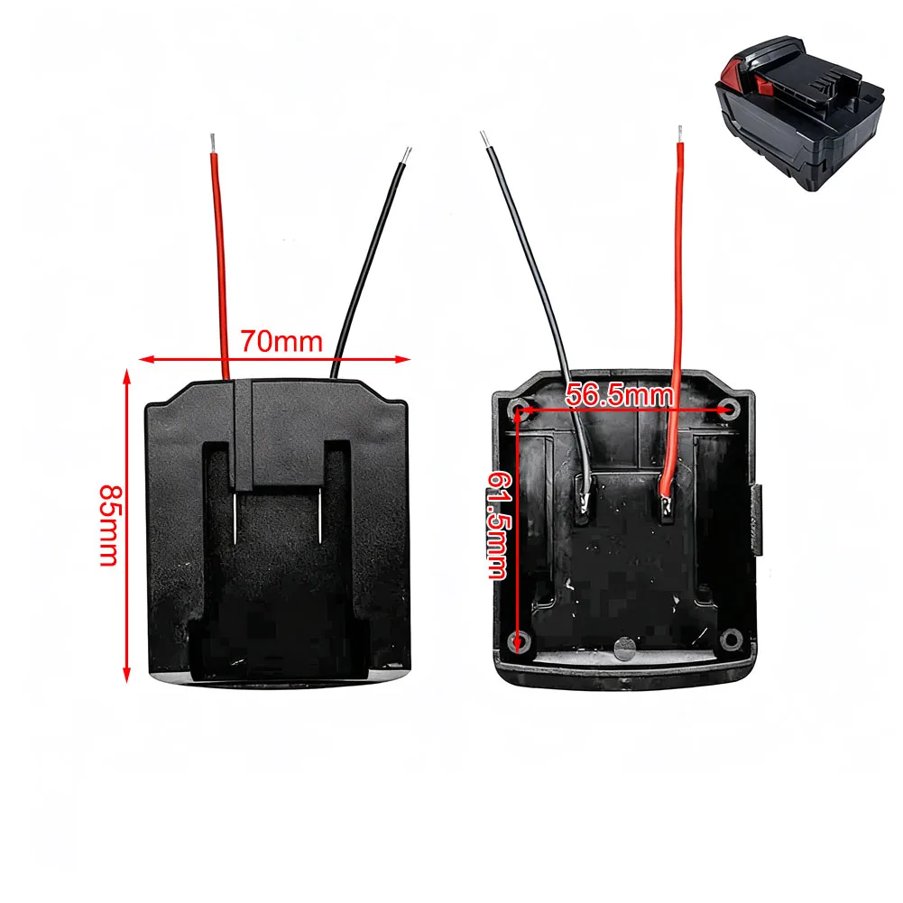 

Адаптер-переходник для аккумулятора, совместимый с литиевой батареей Miwoqi, запасные части для литиевой батареи электроинструментов