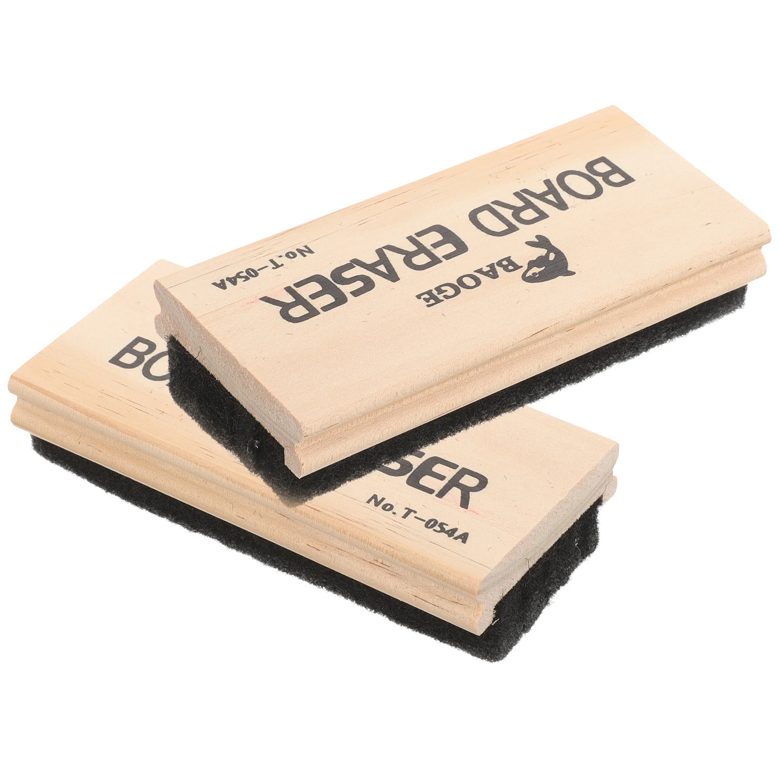 Gomma per lavagne per ufficio, aula, 2 pezzi, per lavagne a secco in bambù