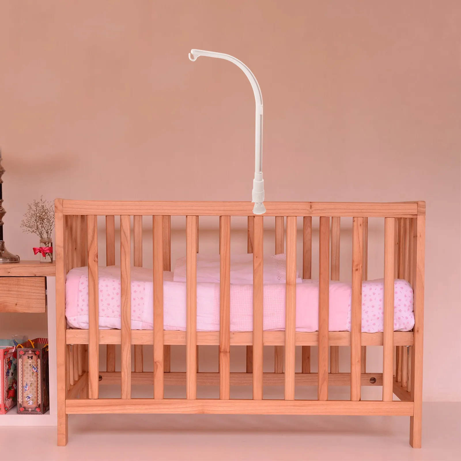 1pc Baby Clip For Crib Baby Mobile Holder Stroller Multifunctional Hanging Organizer Bottles Phones Nursery Decor Accessory