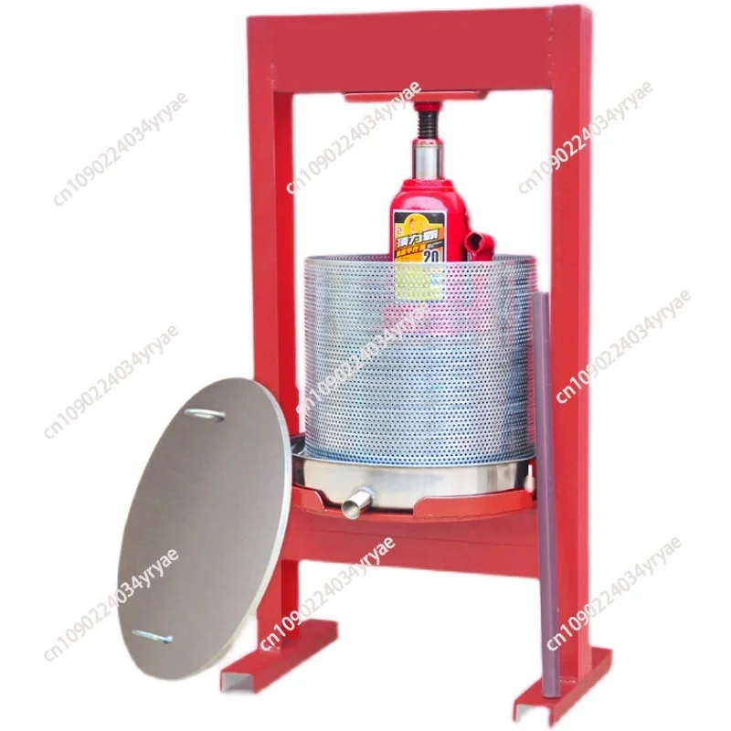 

Fruit Press Machine Household Fruit Press Machine hydraulic jack manual oil slag cake press commercial fruit juicer