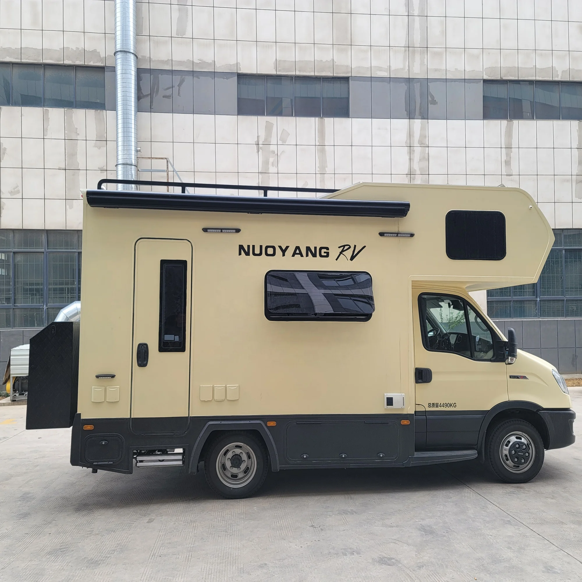 STLF S30 Soleflex المظلة الآلية المثبتة على الجانب من الألومنيوم مظلة RV المقاومة للماء #4