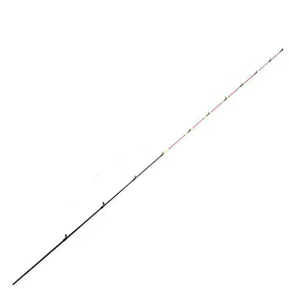 Retractable Half-titanium Fishing Rod Tip 45cm/55cm Winter Carbon Fiber Ice fishing Portable fiberglass Fishing Pole