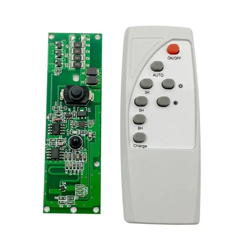A04G-Solar Street Light Driver Board 3.2V 3.7V Solar Street Light Driver Board Multi-Function Practical Human Body Induction A