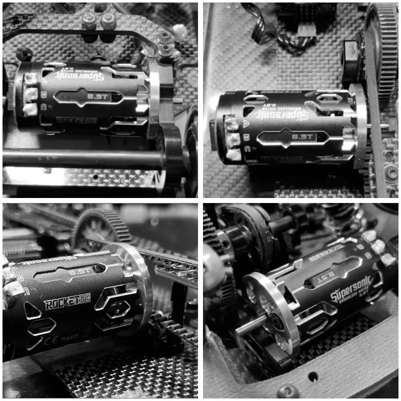 محول محرك معدني 380 إلى 540 محول محرك 3650 لجزء ترقية Xray Serpent Xpress Ptg Lracing 3racing Sakura Rc Buggy #6