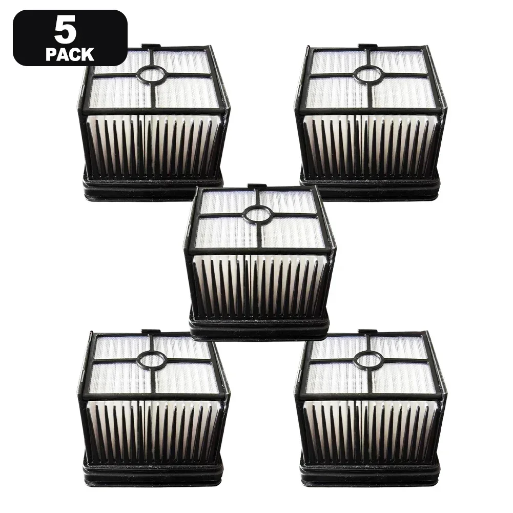 5pcs Wireless Vacuum Cleaner Floor Scrubber Accessories Filter HEPA Filter Set For Vozascly W15 Smart Cordless Vacuum Cleaner