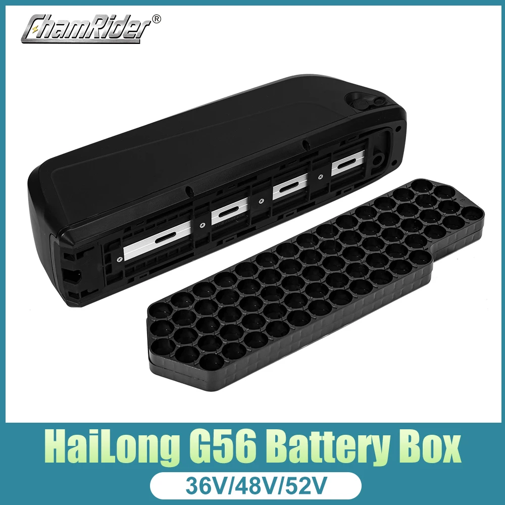 HaiLong G56 Battery Box ChamRider Housing Down Tube downtube Battery Case For 18650 Cells 10S5P 13S4P 14S4P