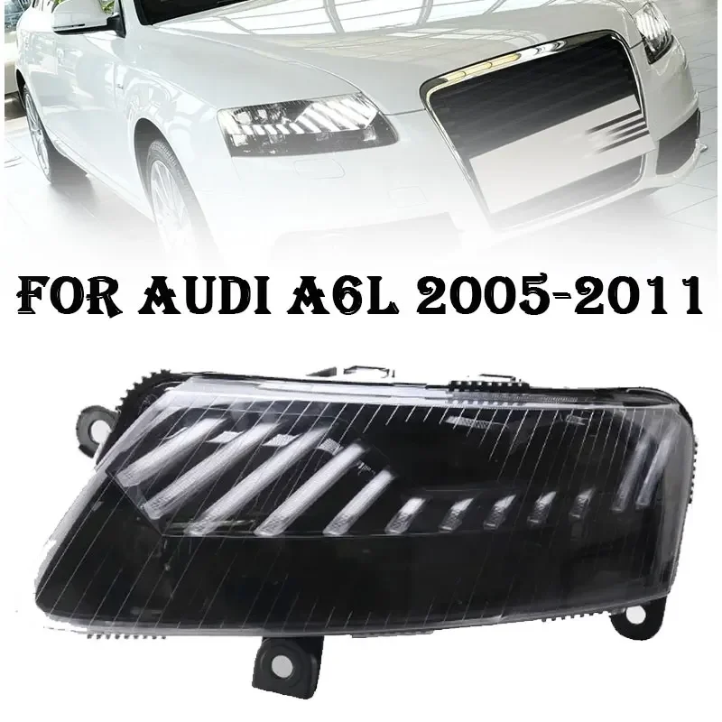 

Head Lamp for AUDI A6 LED Headlight 2004-2011 Headlights A6L Modified A7 DRL Turn Signal High Beam Angel Eye Projector Lensries