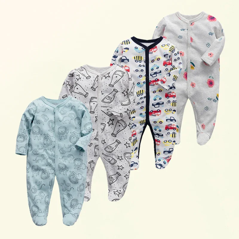 

Boy Romper 100% Cotton Polka Dot Newborn Baby Girls Clothes Full Sleeve Summer Jumpsuit 0-12 months Baby Playsuit Baby Clothing