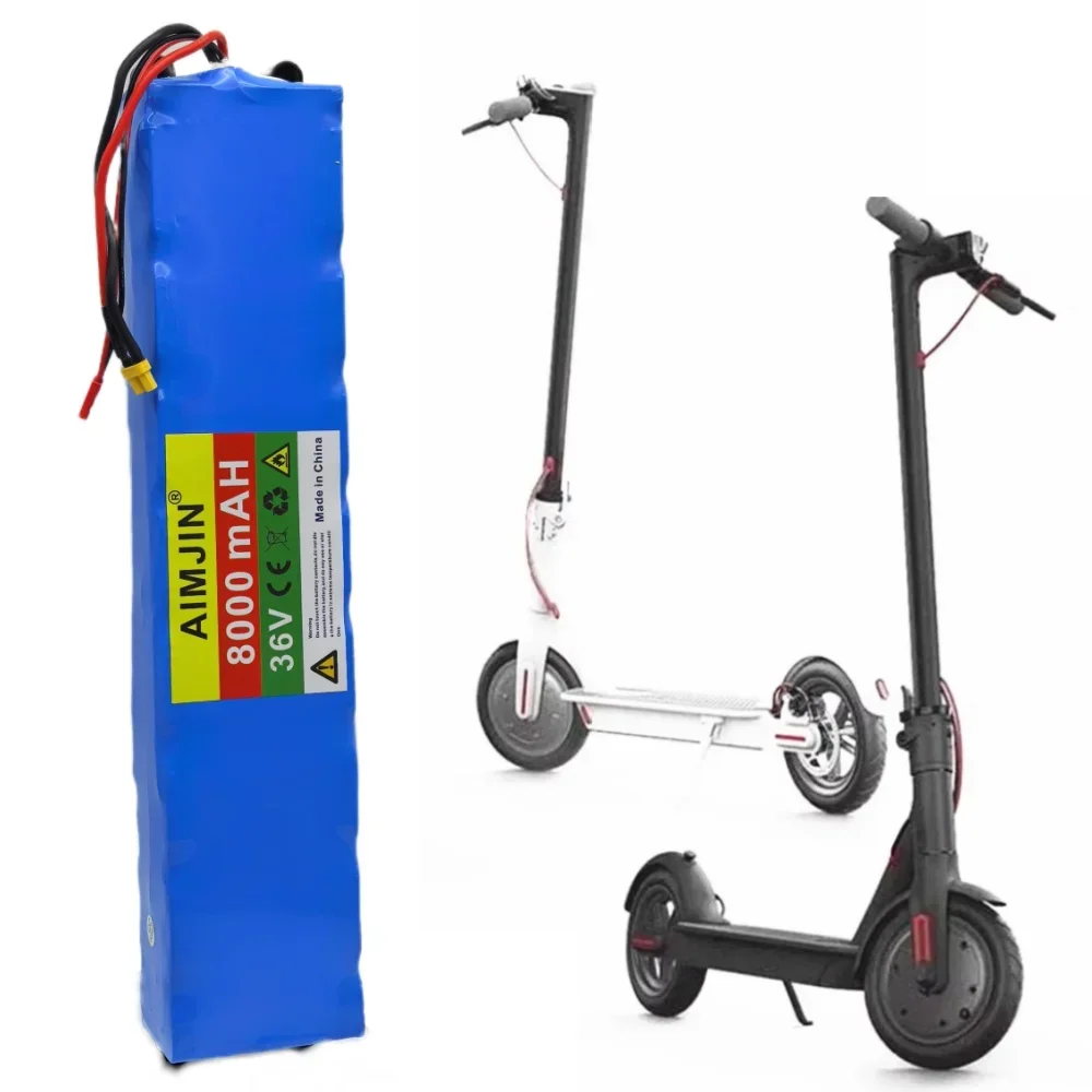 100% New 10S3P 36V 8000mAh 36v Electric Scooter Battery Pack 18650 Lithium M365 Electric Scooter 36v Battery Scooter