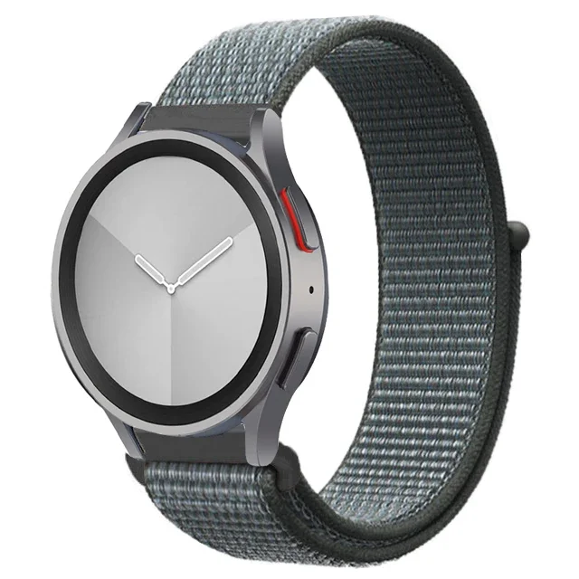 Nylon-Schlaufenband für Samsung Galaxy Watch 6/5/pro/4/Classic/active 2 43-47-44 mm 20 mm/22 mm Sportarmband Huawei GT 4/2/e/3 Armband