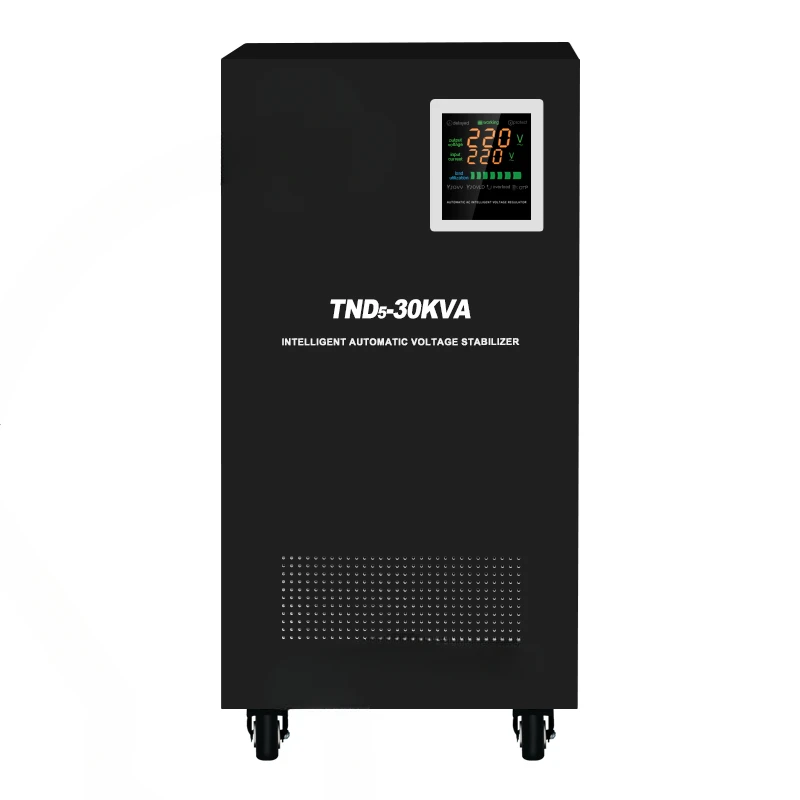 TND3-30KVA  tnd single phase servo avr voltage stabilizer 30kva automatic voltage regulator factory price