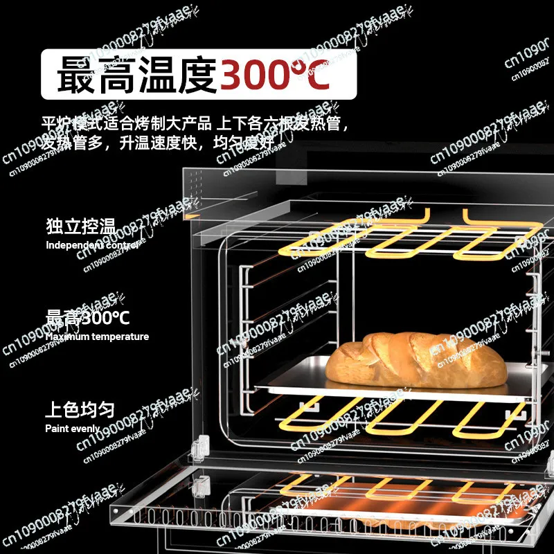 Color screen E40 wind stove open-plan stove household with steam electric oven three-in-one