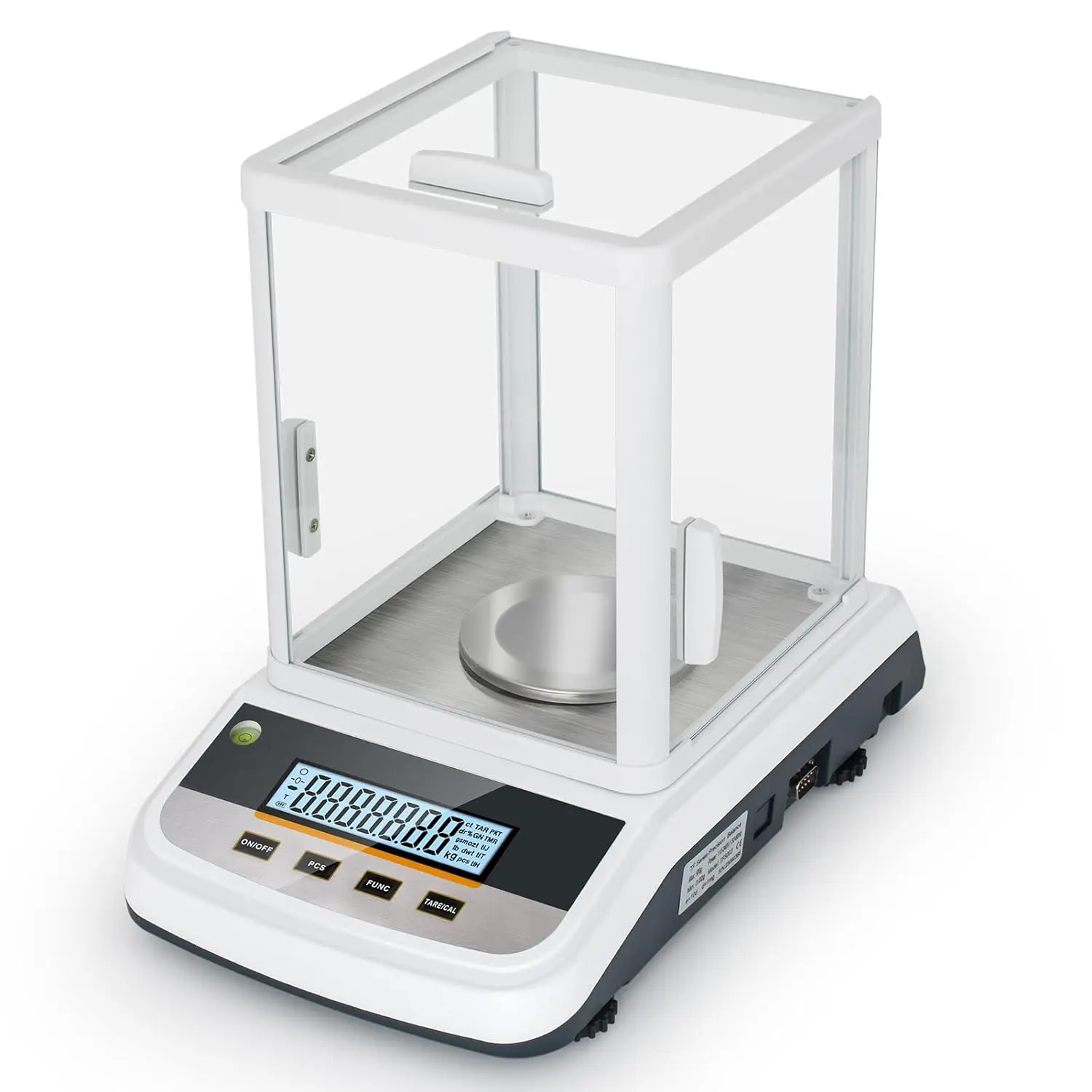 500g Analytical Lab Balance With 0.001g Ultra-Precision Digital Scale Multi-Functional Units Plug-in Exclusive 500g Weight