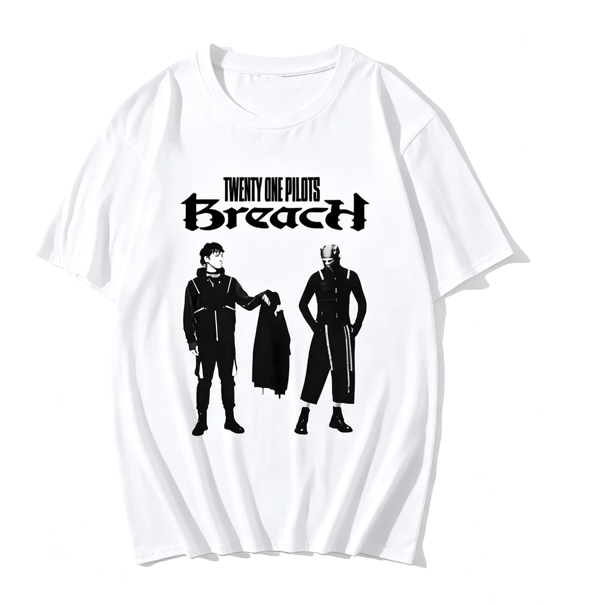 Twenty One Pilots Shirt Breach Shirt Clancy Trench T-Shirt 2026 Summer Men Women 100_Cotton Oversized T-shirt Street Wear Y2K - view 2