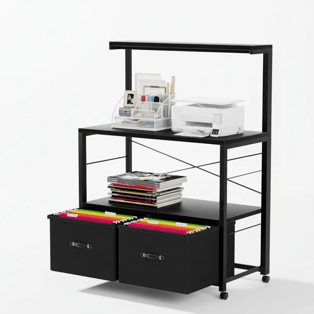 

Мобильный шкаф для хранения документов с запираемыми колесами, органайзер под столом для офиса и дома, без изгиба по досту, подходит для размера Letter