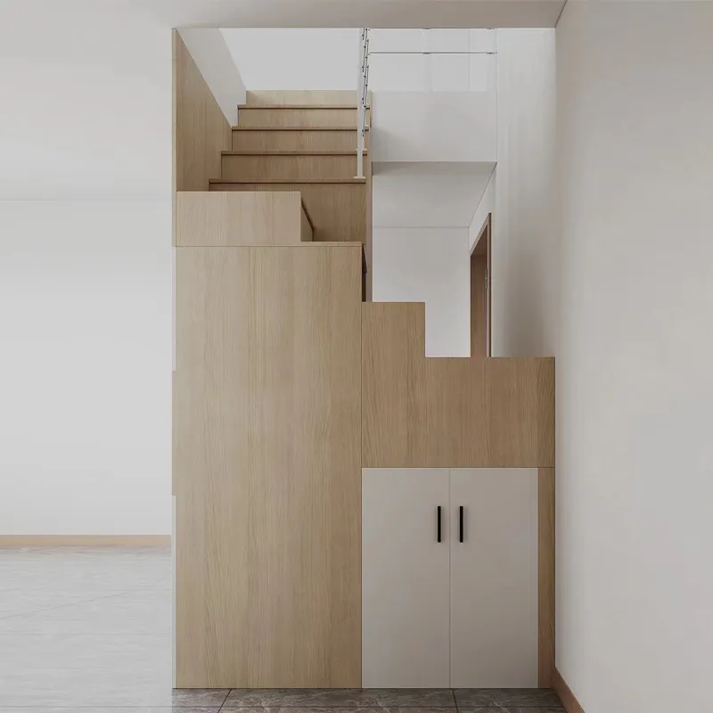 

Ultra-small footprint space-saving duplex loft stairs Home