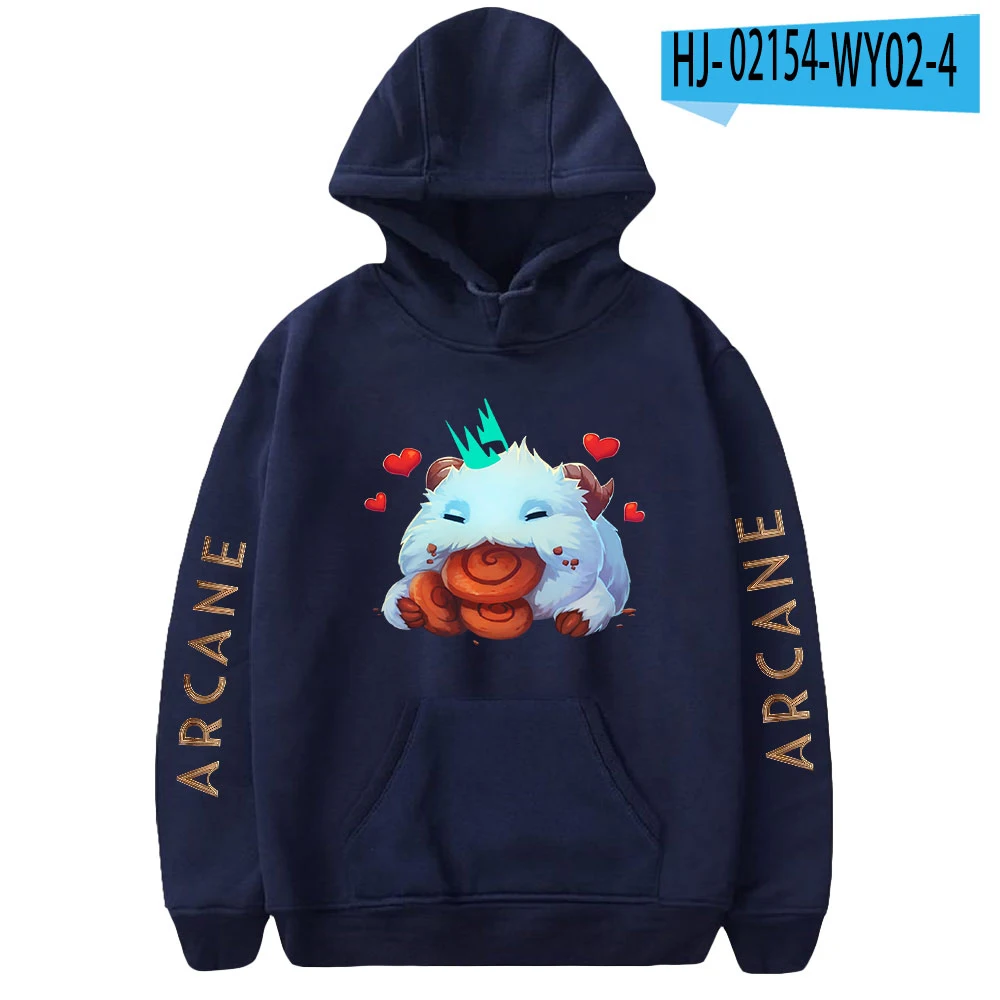 

Arcane Jinx Game Hoodie Men Women New Harajuku Sweatshirt Streetwear Spring Boys/Girls Hoodies Sportswear Men Women Unisex