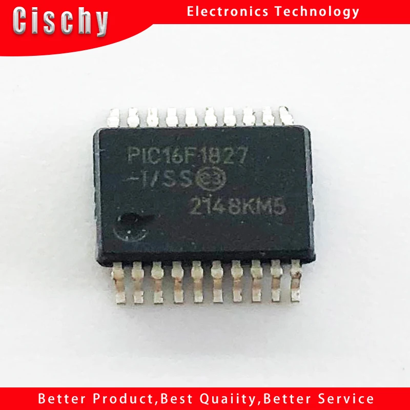 

4pcs/lot PIC16F1827 PIC16LF1827-I-SS PIC16F1827-I/SS SSOP-20 In Stock