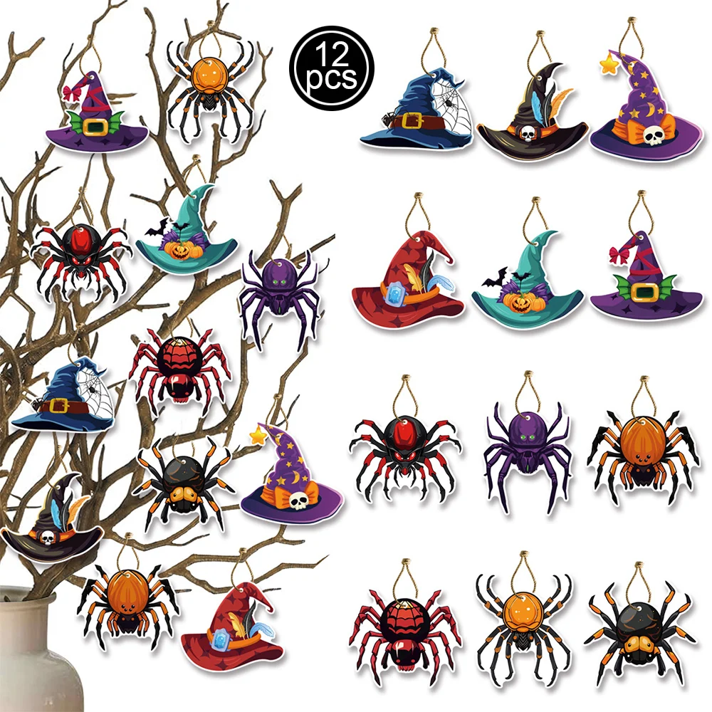 Halloween Paper Hanging Ornaments 5