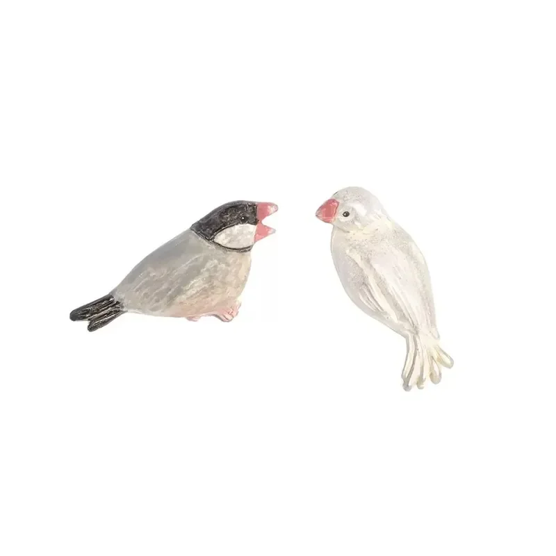 For Wenniao earrings, stud earrings, alloy needles, exquisite gifts handmade in Japan