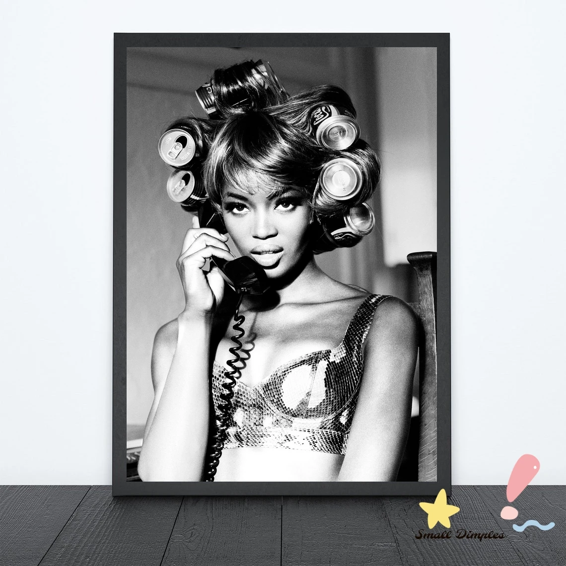 

Naomi Campbell Poster Movie Star Poster Canvas Art Print Home Decoration Wall Painting ( No Frame )