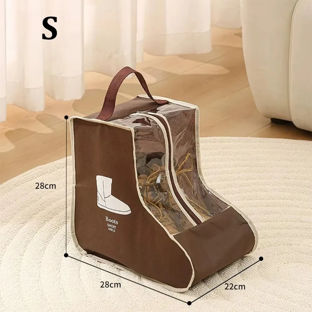 High Quality Waterproof Boots Storage Bag Moistureproof Foldable Tall Boots Storage Travel Storage Protector Bag Shoes Organizer view 2
