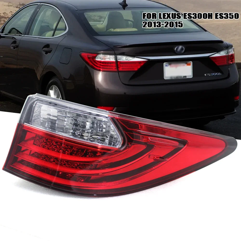Tail Light Assembly for Lexus ES300h 2013-2015 Rear Brake Lamp Direct Replacement
