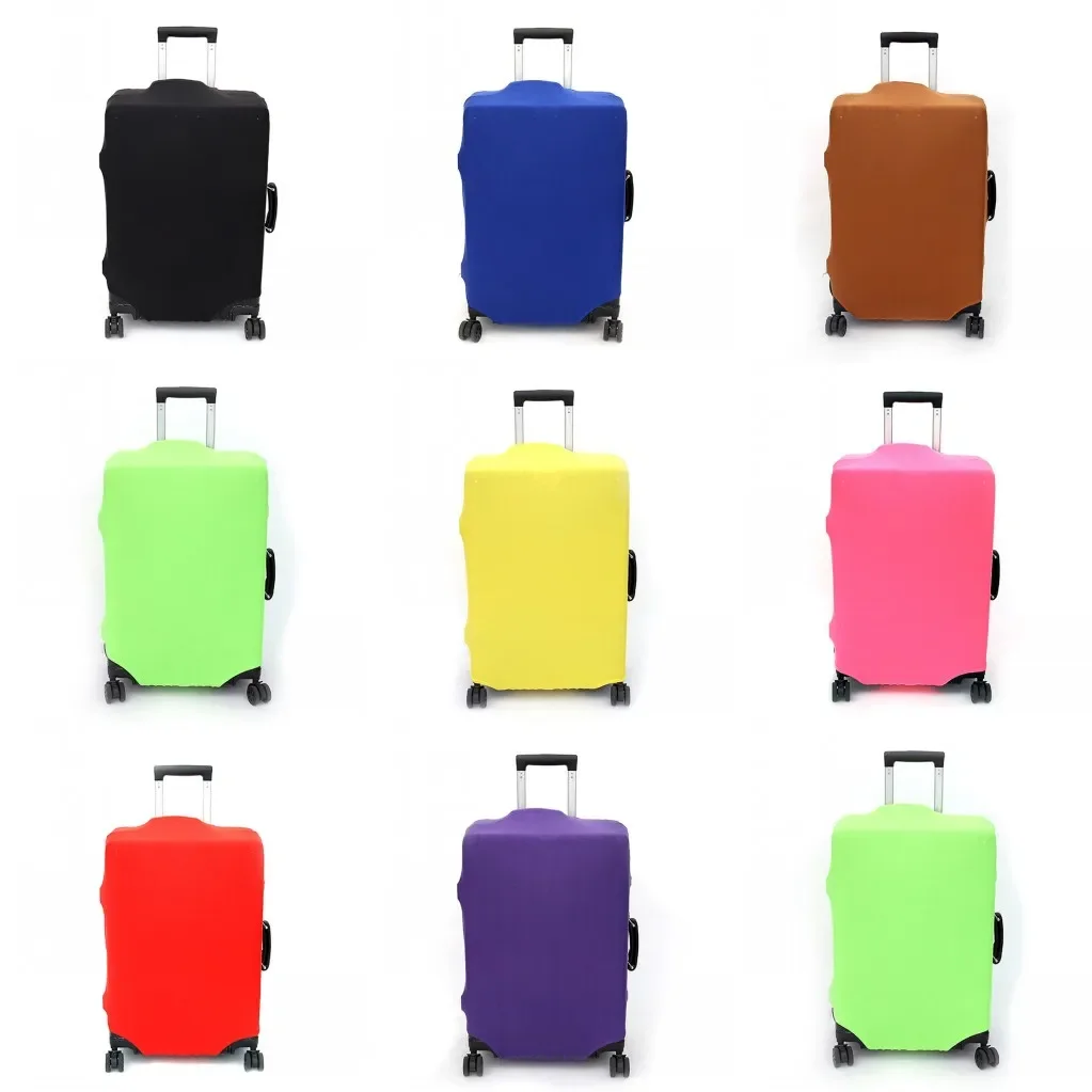 Travel Luggage Cover Elastic Baggage Cover Suitcase Protector For 18 To 28 Inch Travel Accessories Luggage Supplies Dust Covers