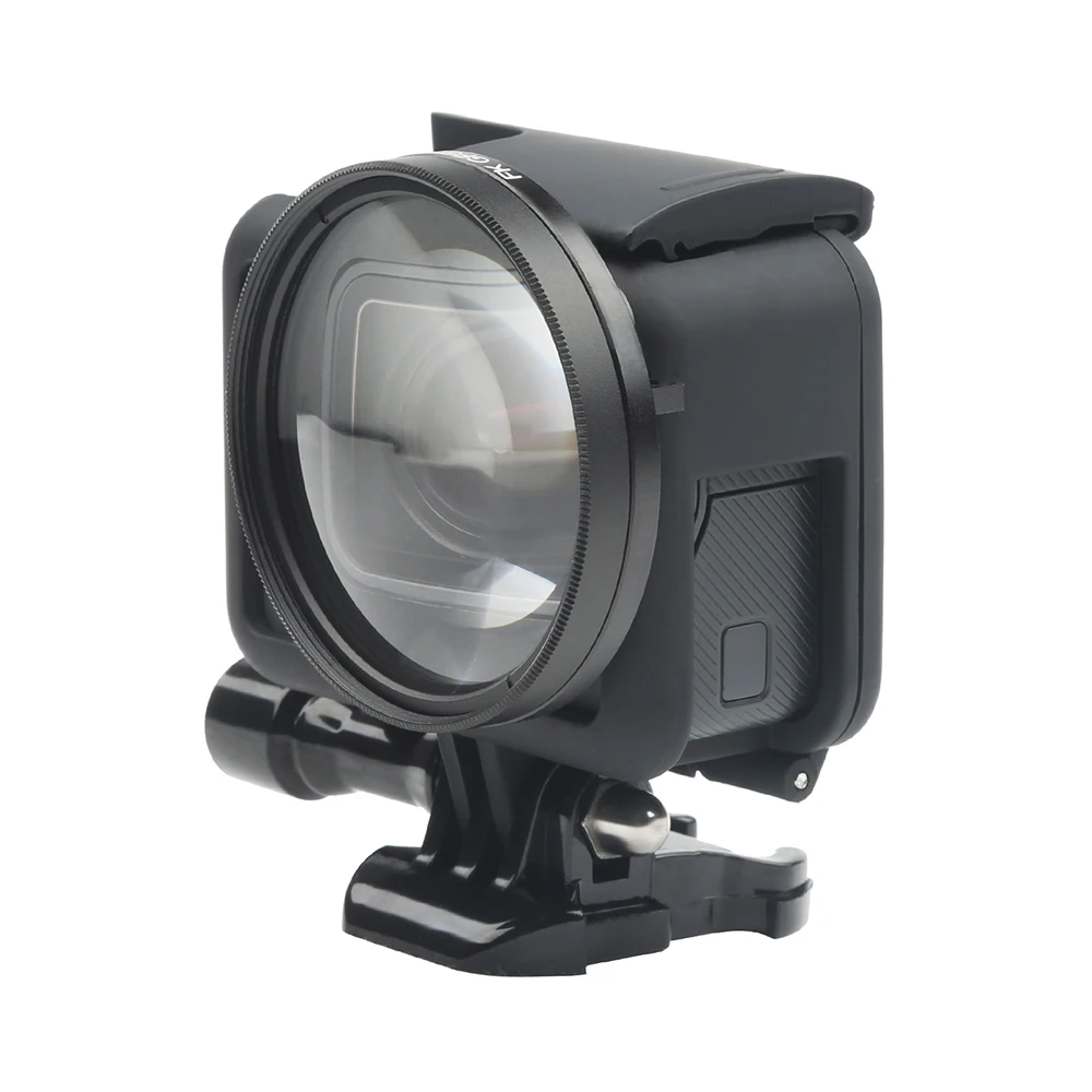 10x powiększenie obiektywu makro makro filtr makro dla GoPro Hero 5 6 7 czarny aparat fotograficzny filtr obiektywu akcesoria fotograficzne
