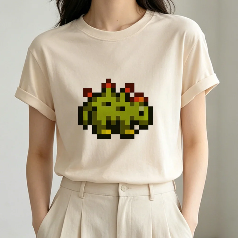 Stardew Valley top tees female gothic 2000s jojifuku dollette anime top tees emo Psychedelic funny anime alternative