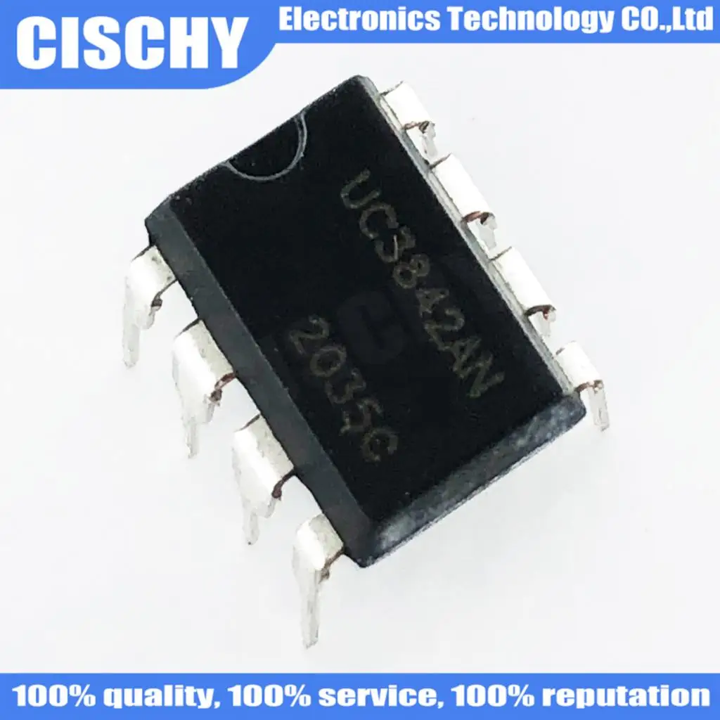 10PCS/lot UC3842AN UC3842BN DIP8 UC3842 3842AN DIP-8 UC3842A UC3842B  IC In Stock