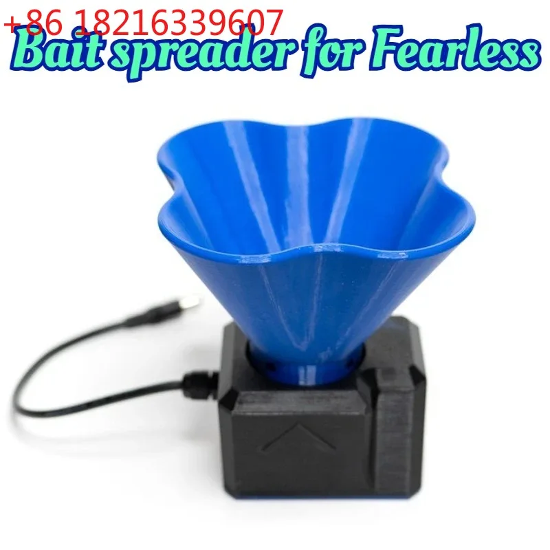 YAO Outdoor Electric Wireless Remote Control Baits Spreader Portable Long Distance Wide Range Bait Spreaders for Fearless Bait B