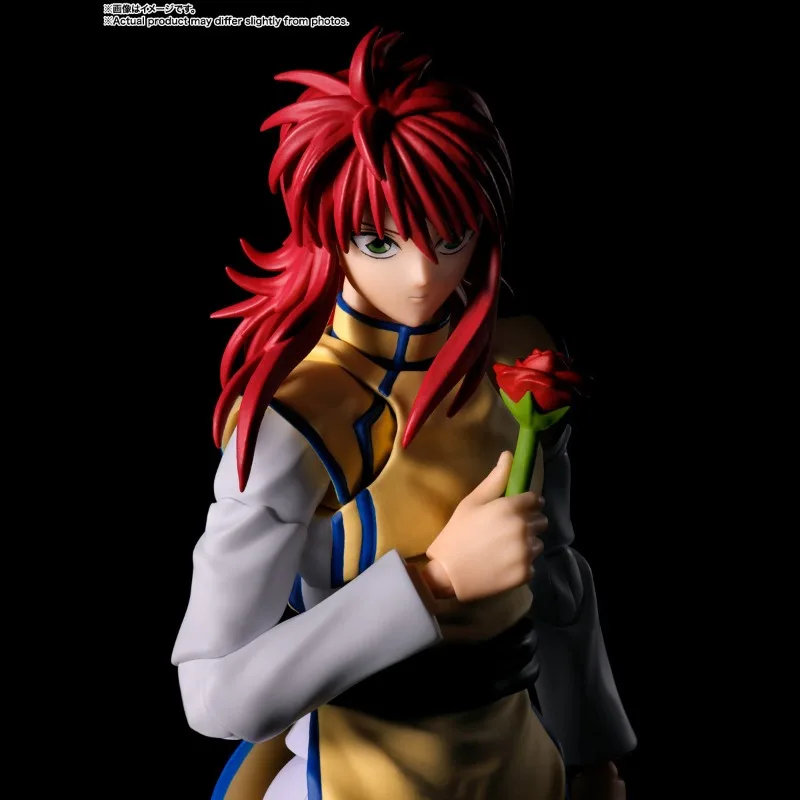 Bandai S.H.Figuarts Kurama Yu Yu Hakusho Anime Action Figure High Detail Articulated Collectible Model Toy Holiday Gift In Stock