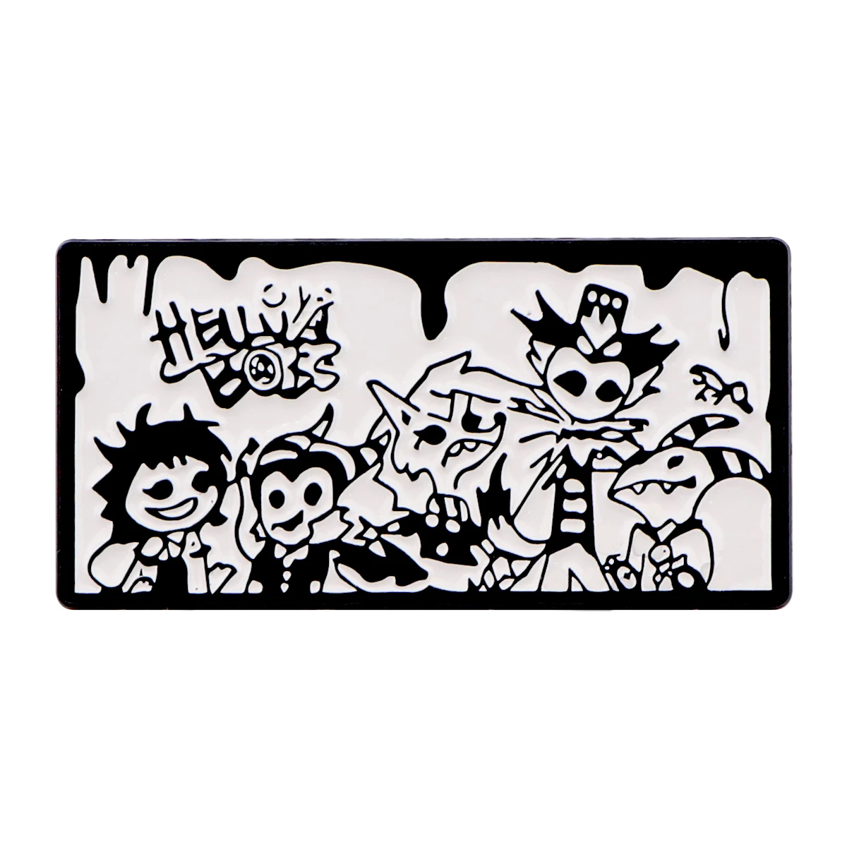 Cartoon Enamel Pin Funny Villain Brooches for Women Men Lapel Pin Backpack Bags Badges Christmas Gifts Clothing Accessories image 5