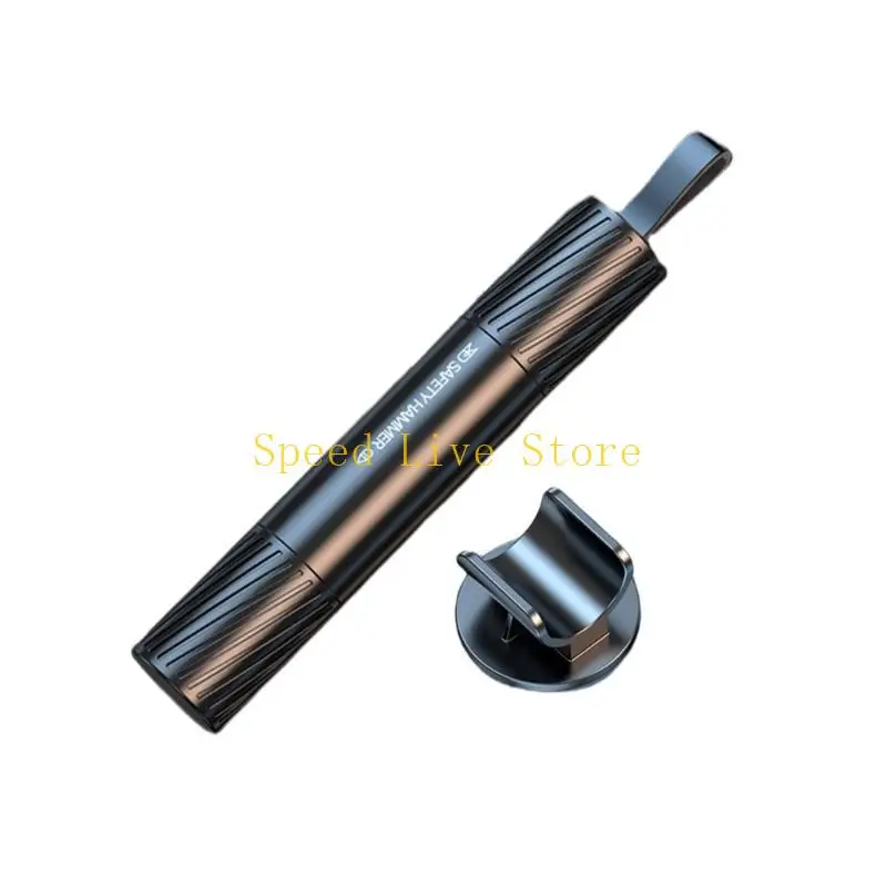 547C Multipurpose Car Escape Hammer Glass Breaker & Seatbelt Cutter Compact Emergency Car Tool for Life Saving Situation