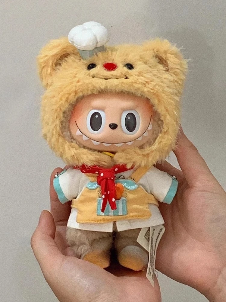 

2025 New Kawaii For Labubu Clothes Doll 17CM V1 V3 DIY Doll Clothing Accessories Anime Cute Clothe Doll Toy Gifts Decoration Set